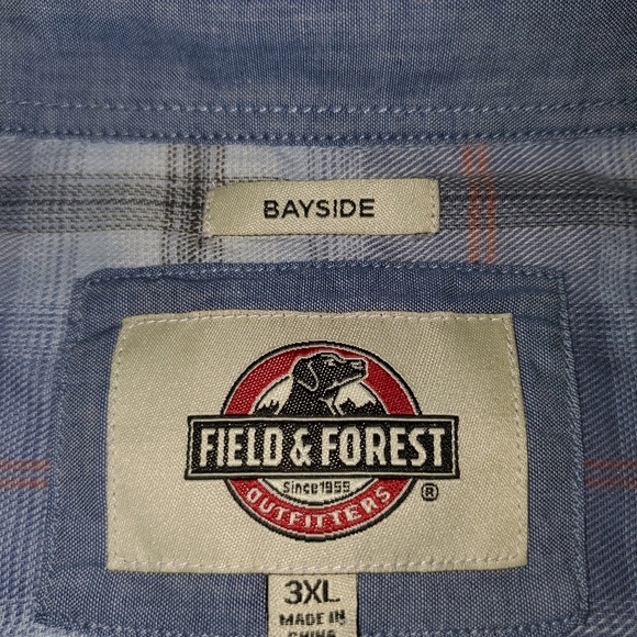 Field and Forest 3xl Bayside short sleeve button down shirt. - Picture 4 of 10